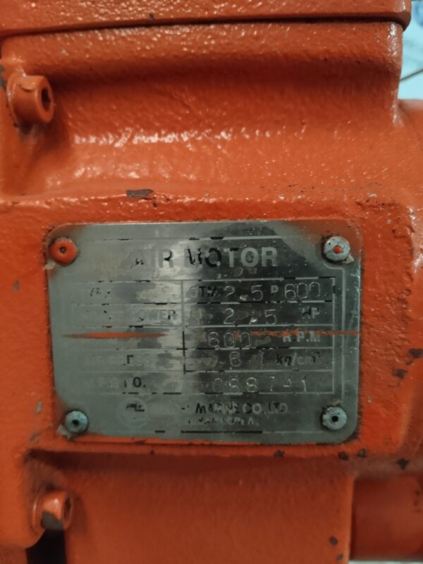 Air motor OTM 2.5 P 600 - Image 5
